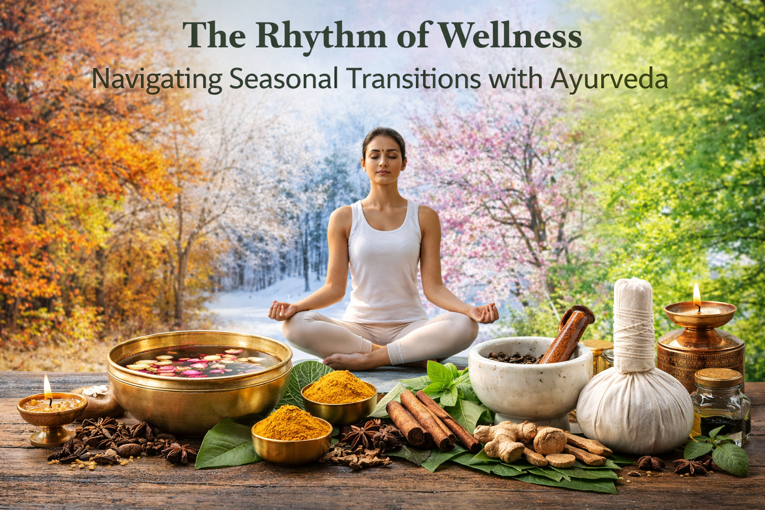 The Rhythm of Wellness: Navigating Seasonal Transitions with Ayurveda